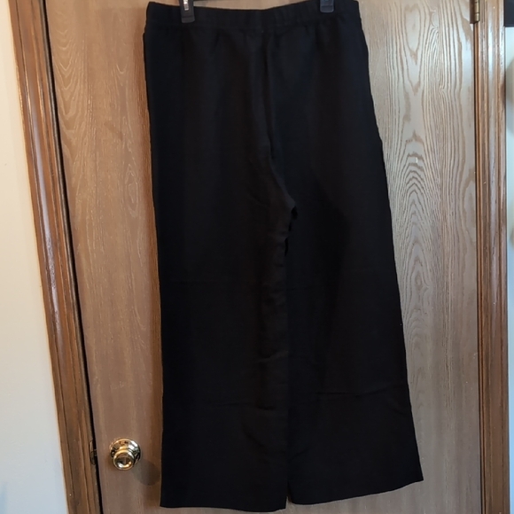 H&M Black Wide Leg Pants - Picture 2 of 7